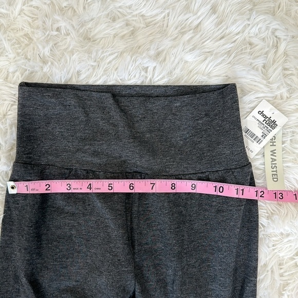 High waisted gray leggings - Picture 1 of 3